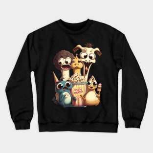 Popcorn Party - Don't Be Scared! Crewneck Sweatshirt